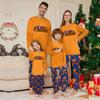 Halloween Family Matching Sets Piżamy, Stroje wypoczynkowe, Rodzinne Dopasowane Długie Rękawy Topy + Spodnie Zestaw