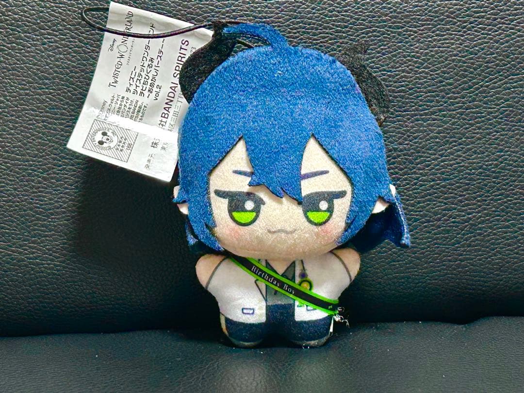 Namco exclusive Disney Twisted Wonderland Chibi plushie Dress-up Birthday Malleus