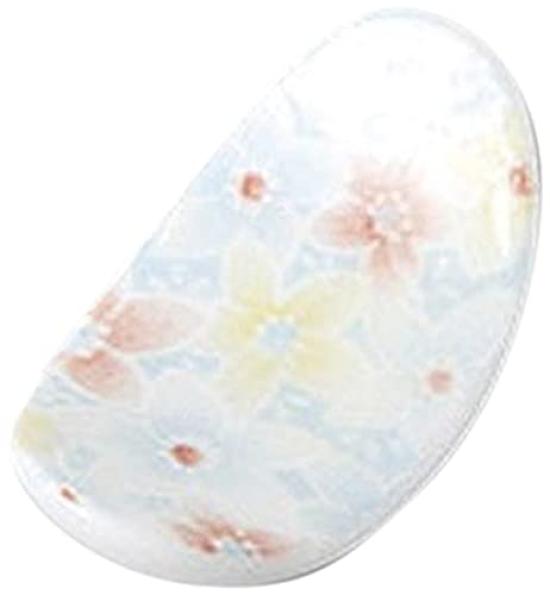

Set of 10 Chopstick rests oval chopstick rest x x Japanese Commercial Flower-filled anti-B [5 3.5 1.5cm] [Restaurant, Inn, tableware, Restaurant, use,