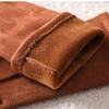 Multicolor Women Winter Keep Warm Touch Screen Suede Solid Simple Style Gloves Add Velvet Inside Not Bloated Prevent Cold