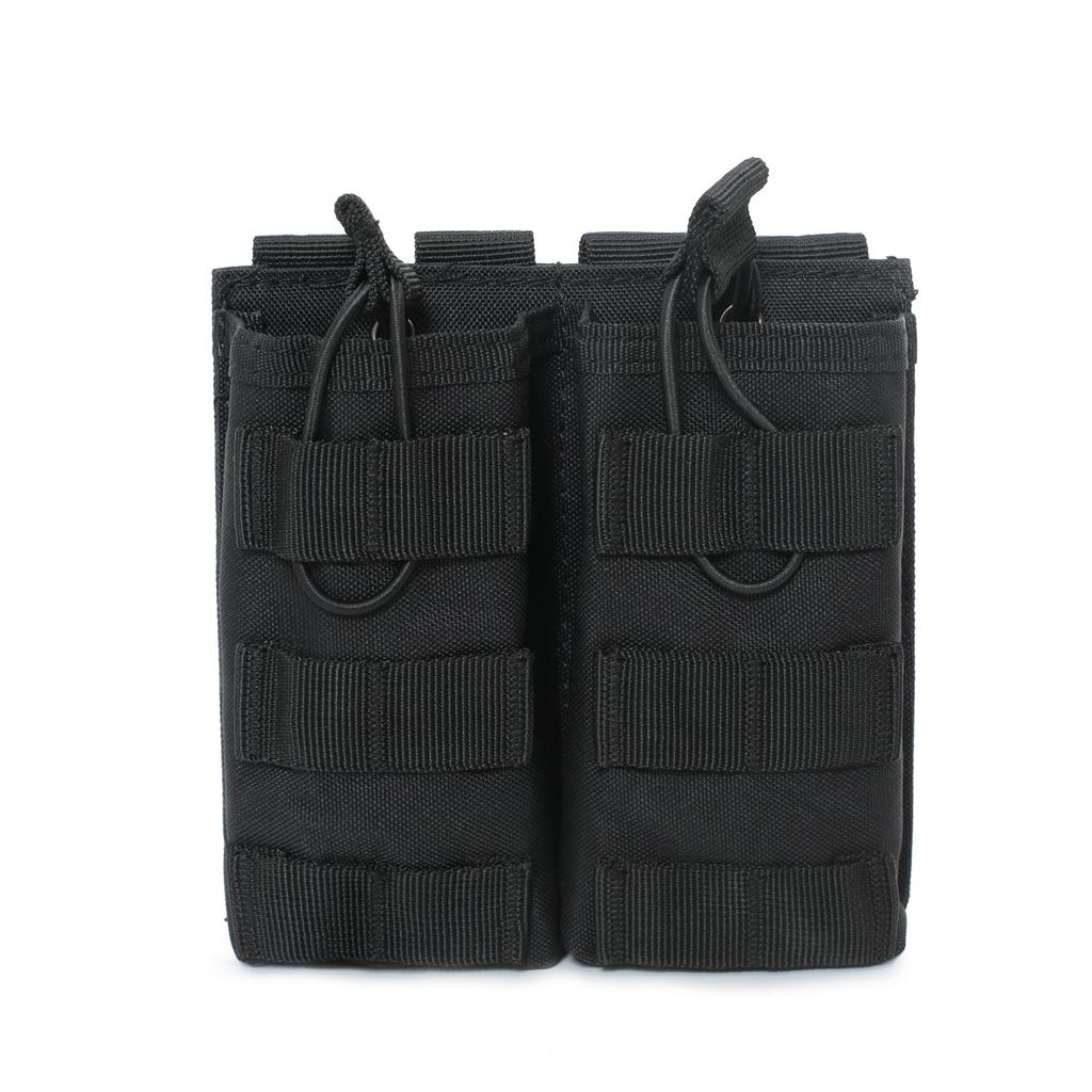7.62/5.56mm Double Magazine Pouches Tactical Molle AK AR M4 AR15 Rifle Airsoft Paintball Mag Pouch for Hunting Vest Accessories