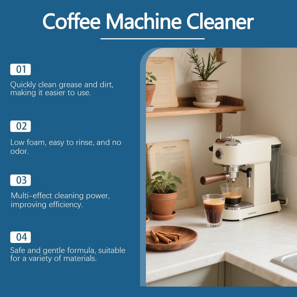 Dishwasher Cleaner And Coffee Machine Descaler,Coffee Maker Cleaner For All Single Use Coffee And Espressos Machines237ml