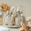 10pcs Portable Wedding Party Tassel Bag Candy Bag Drawstring Pocket Candy Pouches Gift Bags Decor Home Party Favors Bags