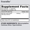 Polvere di Foglie di Moringa 120 Capsule Integratore Alimentare