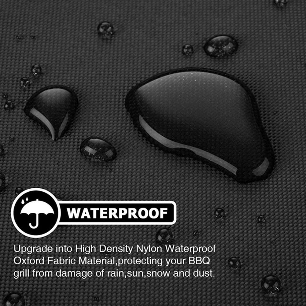 BBQ Gas Grill Cover Waterproof Protection Outdoor Barbecue Gas Grill Cover Outside Barbecue Cover for Char-Broil Grill