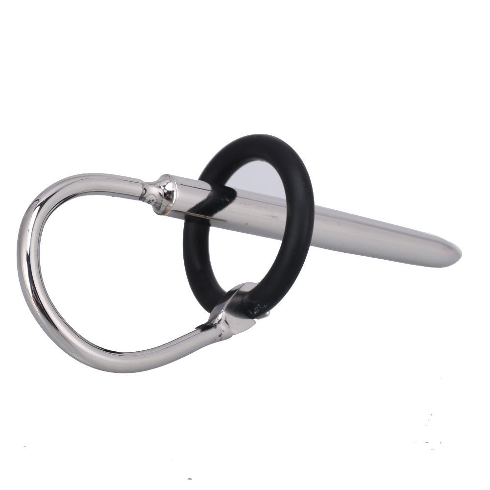 Men's Metal Urethral Glans Insert Dilator - Erotic Toy for Outdoor Wear