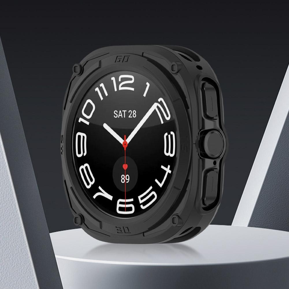TPU Watch Case Dustproof Hollow Protective Shell Protective Bumper Cover Case for Samsung Galaxy Watch 7 Ultra 47mm Accessories