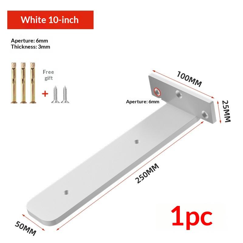 1 Set Metal Wall Shelf Support Wall Mount Cast Iron Shelves Brackets 3Mm Heavy Duty Floating Shelf Brackets Accessories