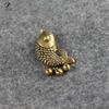 Copper Carp Bell Small Ornaments Desk Christmas Gift Decorations Retro Brass Keychain Pendants Feng Shui Home Decor Living Room