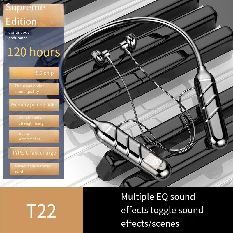 

Беспроводная гарнитура с настоящим стерео бинауральным шейным ободом чёрный
