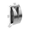 5pack Strong Grip Towel Hook Reusables Towel Holder Wall Mount Towel Rack For Kitchen Bathroom Home Accessories
