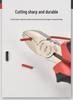 Dezhi Gao TGK-8106/8107/8108 Flat-nose Electrician Pliers, 6", 7", 8" Multifunctional.