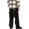 Carhartt WIP SS24 Double Knee Pant Solid Color Work Straight Leg Pants Men pants I031501-89-3K