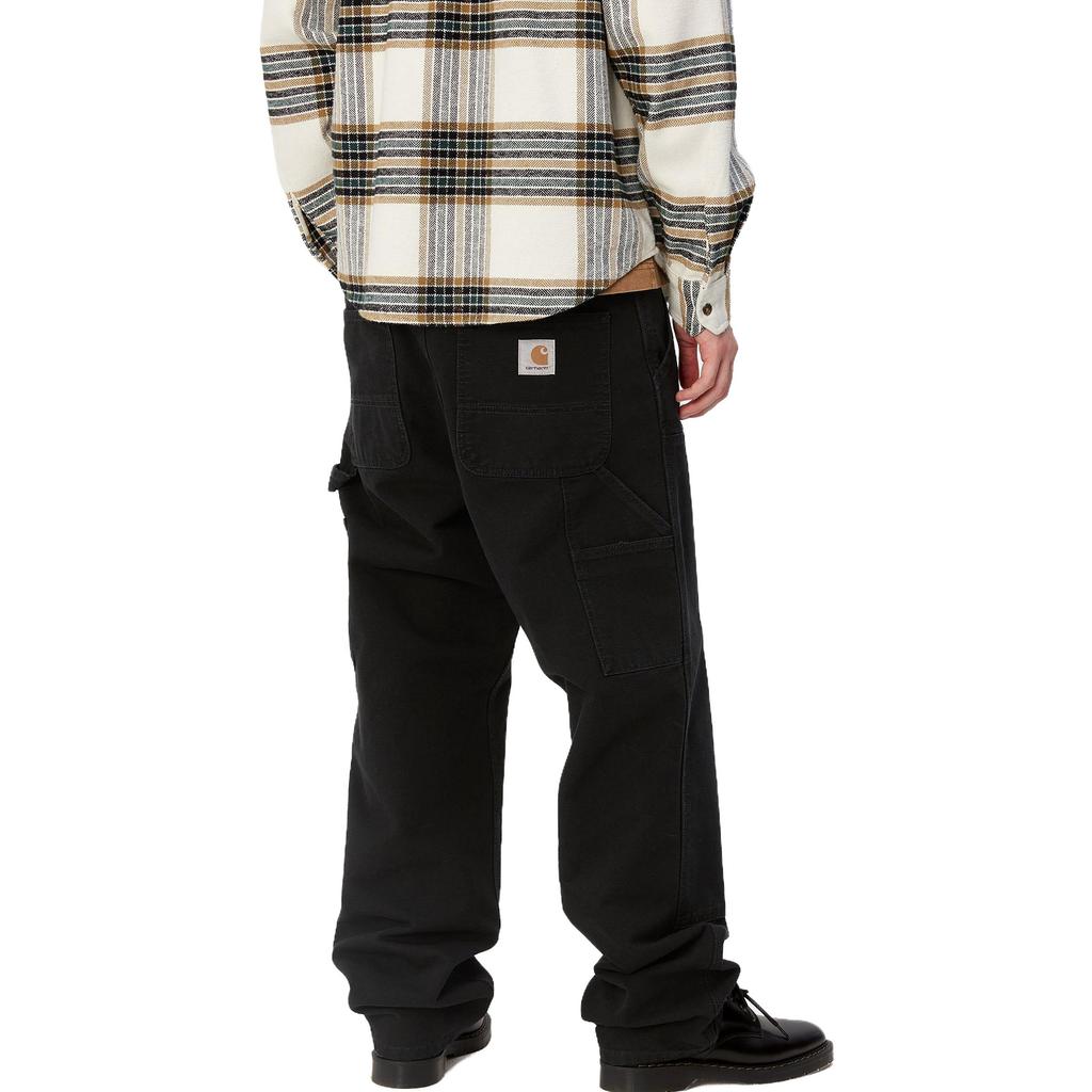 Carhartt WIP SS24 Double Knee Pant Solid Color Work Straight Leg Pants Men pants I031501-89-3K