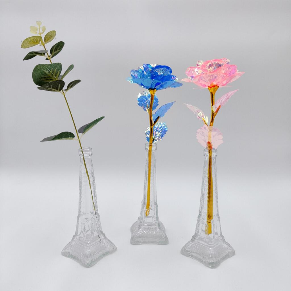 Multicolor Gold Foil Rose - Romantic Gift for Mother's Day, Valentine's Day, Women's Day