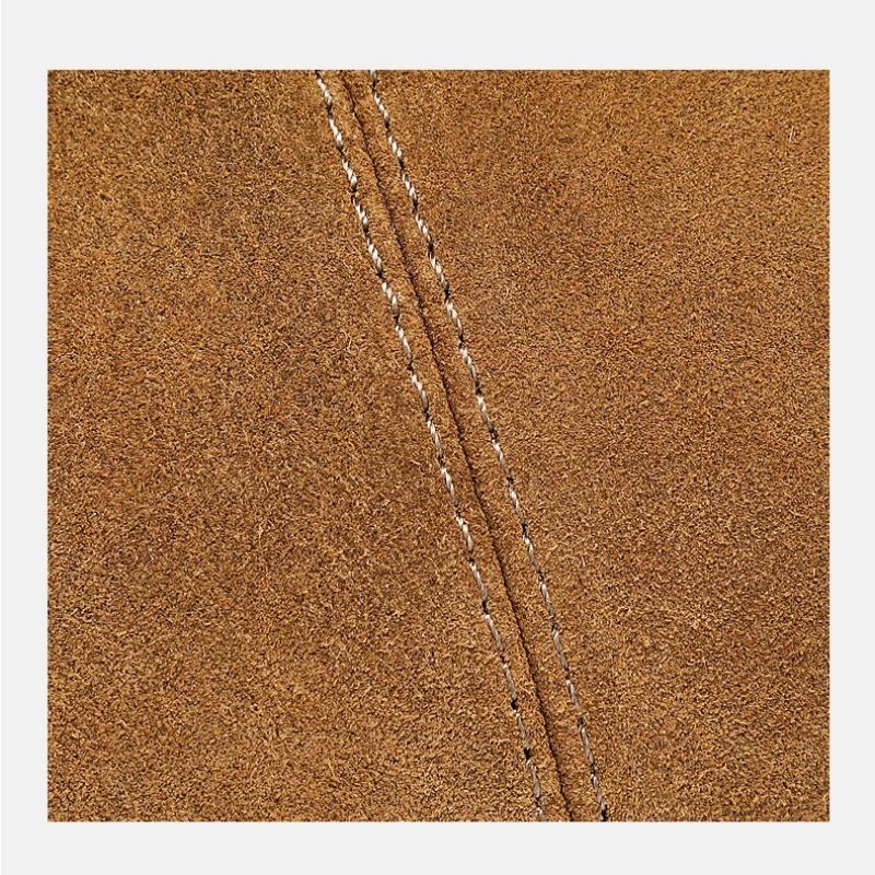 Oversized Suede Leather Briefcase Spacious Handheld Shoulder Crossbody Bag Women Slouchy Commuting Premium Light Luxury Handbag