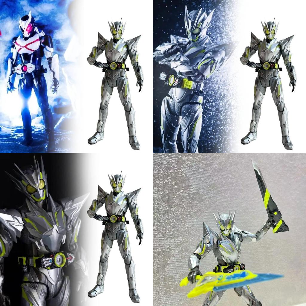 Kamen Rider Zero-one Metal Grasshopper Shf Actionfigur Modell Spielzeug Mit Ständer Für Sammler