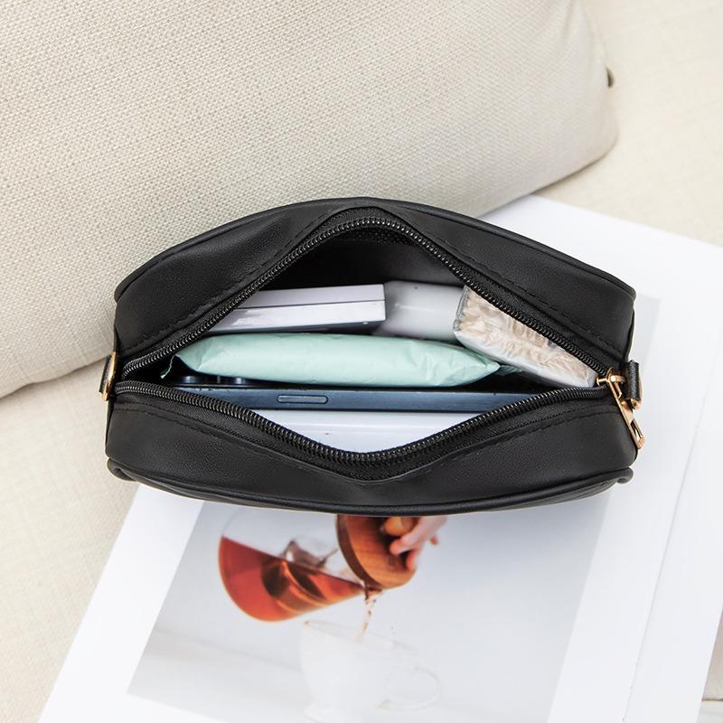 Embroidery chain bag New candy color bag One shoulder messenger mobile phone bag Women's bag Small square bag