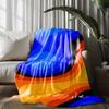 Colorful Abstract Blanket Microfiber Flannel Cover Blanket Bedroom Living Room Sofa Soft And Comfortable Home Decoration