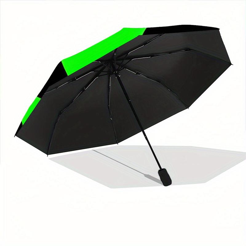 1pc Alien Peace Sign Automatic Open/Close Umbrella, Umbrella with cartoon Design, Portable Compact Umbrella for Men & Women, Good Holiday Gi