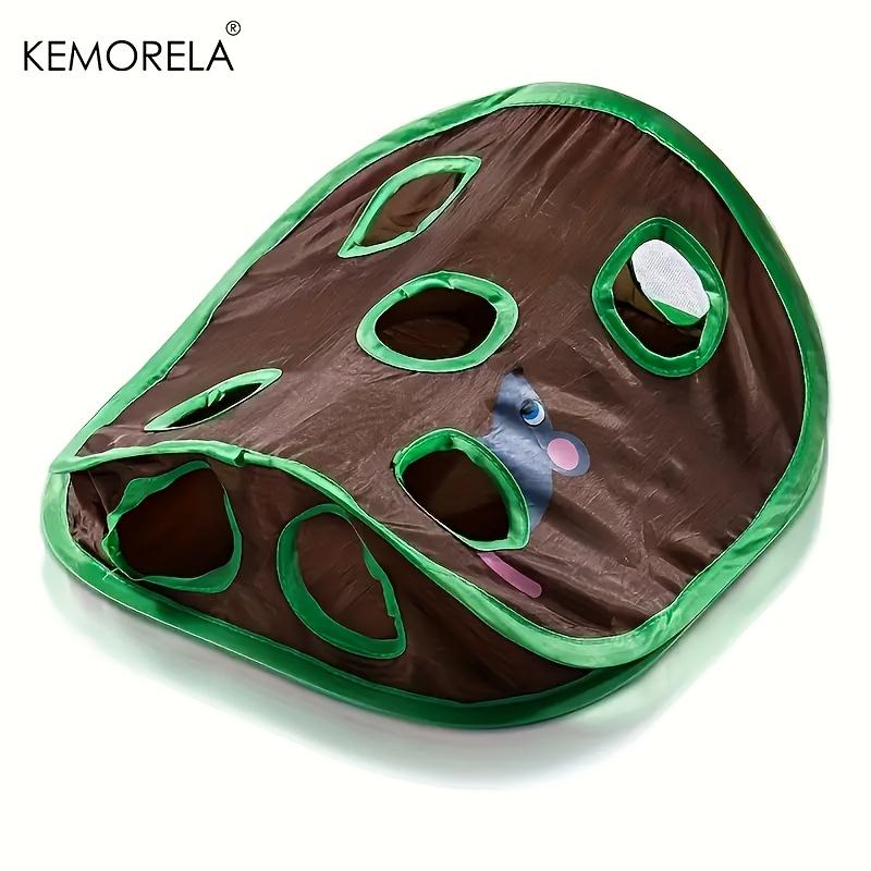  Cute Pet Cat Interactive Hide Seek Game 9 Holes Tunnel Mouse Hunt Intelligence Toy Pet Hidden Hole Kitten Foldable Toys