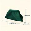 2025 Nuova Borsa a Maglia a Grande Capacità con Motivo a Righe, Versatile Color Block Flyknit