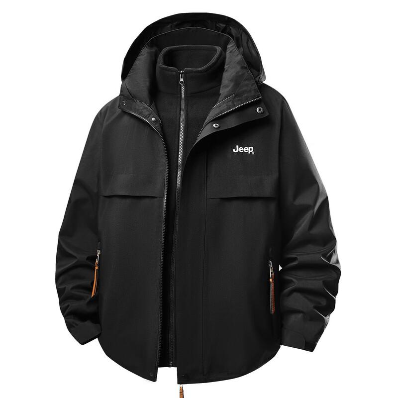 Jeep Men's 3-in-1 Outdoor Winter Jacket