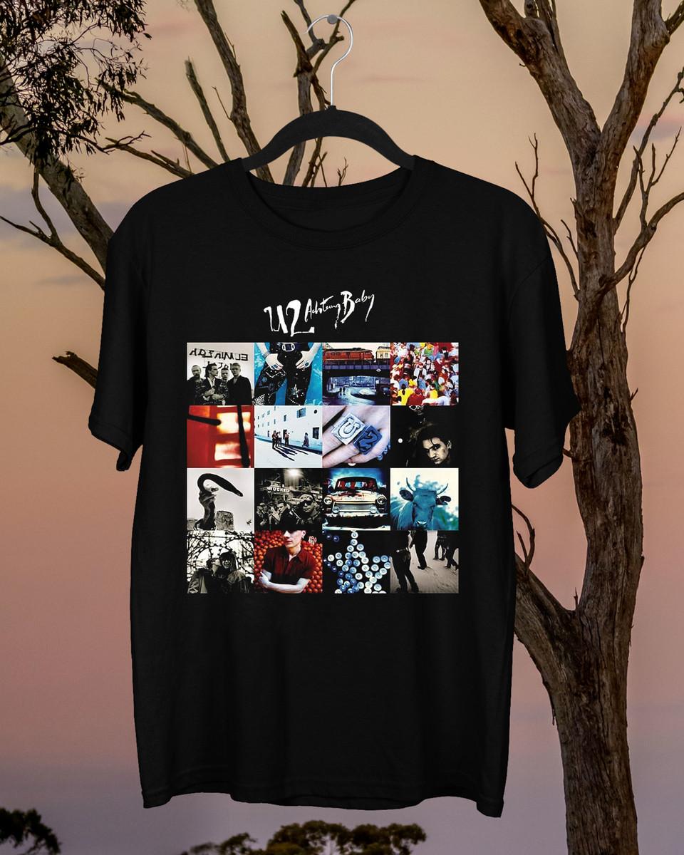 New Album U2 Band Reprint S-235XL T-Shirt K7.212 S разноцветный