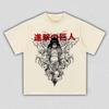 Attack On Titan Eren Jaeger Anime Printing T-shirt Men's Clothing Women's 2026 Summer New High Quality Cotton T Shirt