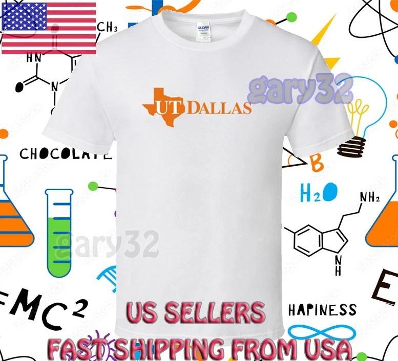 NEW SHIRT UNIVERSITY OF TEXAS AT DALLAS RACING LOGO T shirt FUNNY USA SIZE S-5XL 3XL