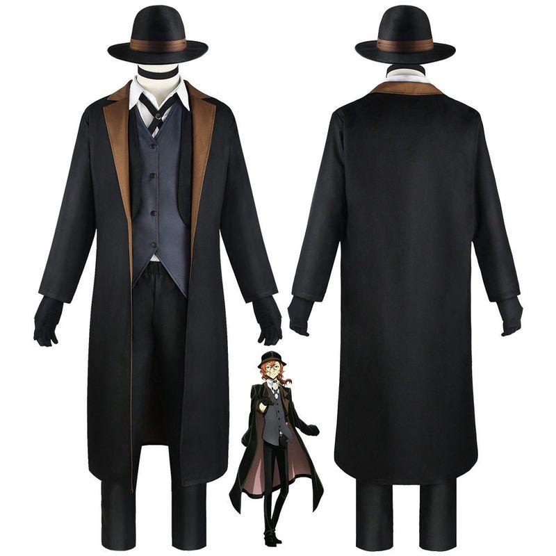 Bungo Stray Dogs Anime Cosplay Costumes Yosano Akiko Nakahara Chuuya Cosplay Anime Role-Playing Halloween
