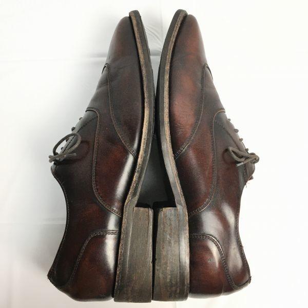 Vintage DAKS Wingtip Business Shoes Brown size 40.5 25.0-25.5 Men's(USED)