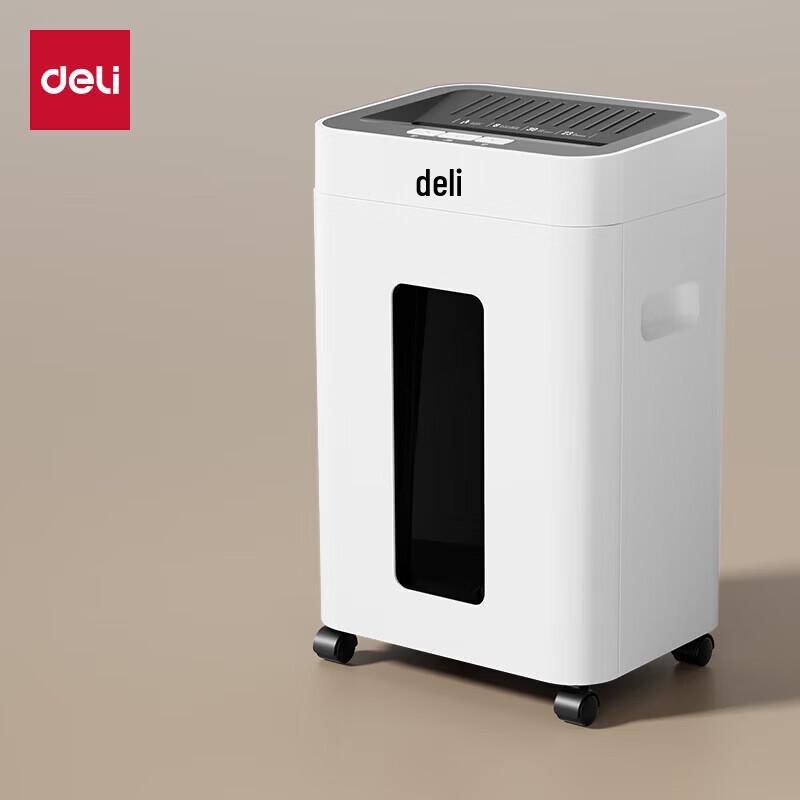 Deli Commercial Paper Shredder CN Plug (adapter Included)
