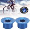 2Pcs Mountain Bike Crank Arm Fixing   Aluminum Alloy Crankset Screw   Cover