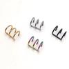 Stainless Steel Multi-Circle Ear and Nose Piercing Jewelry Set