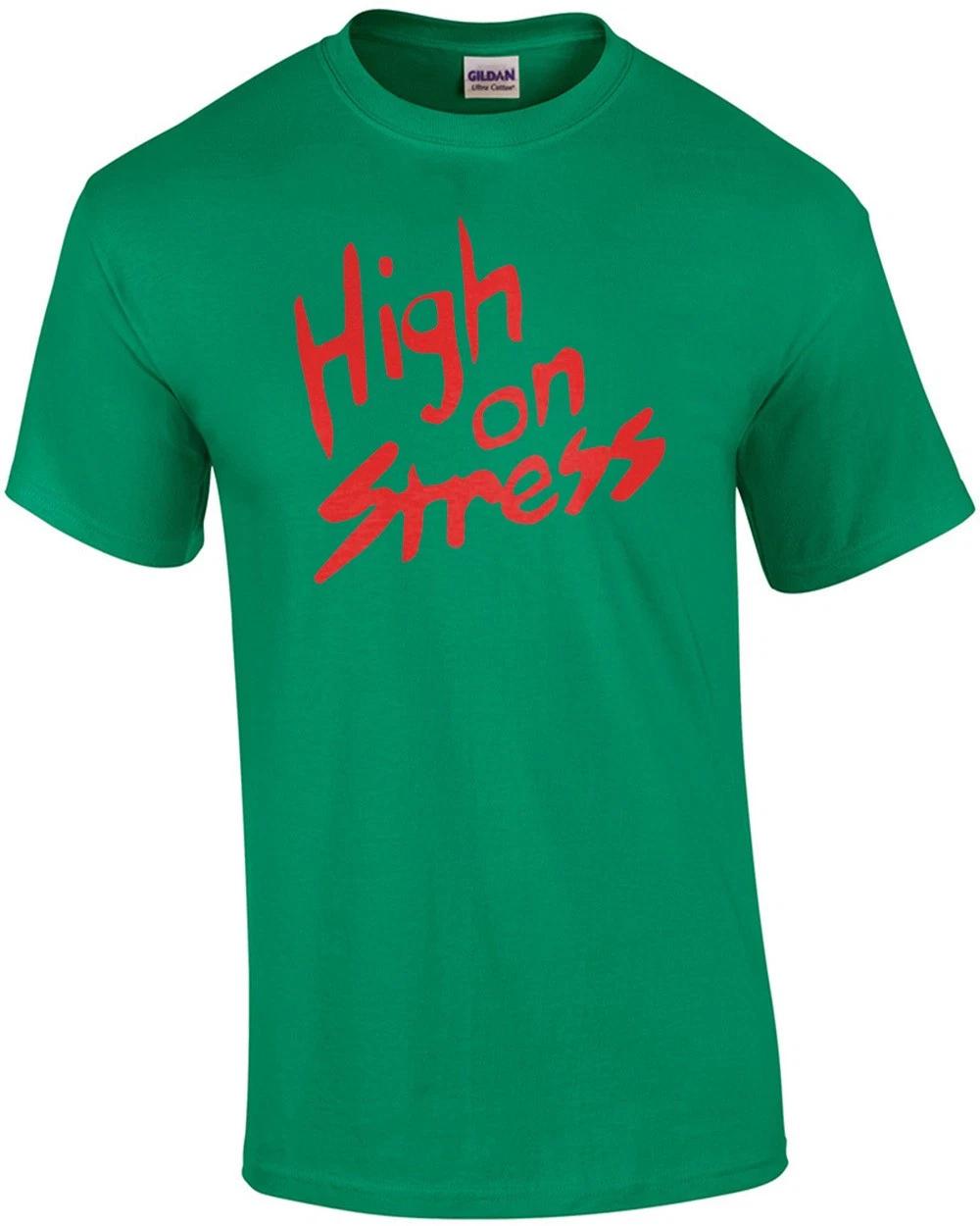 High On Stress - Revenge Of The Nerds - 80 s T-shirt L