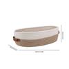 Cotton Rope Woven Basket Toilet Paper Basket Bohemian Storage Baskets for Countertop Organizing