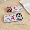 KT Cat Expression Electroplating Drip Glue Anti-drop Phone Case for iPhone 14/13 & Apple PROMAX 17/16/15