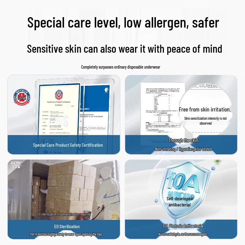 EMXEE Avocado Low-Sensitivity Disposable Underwear