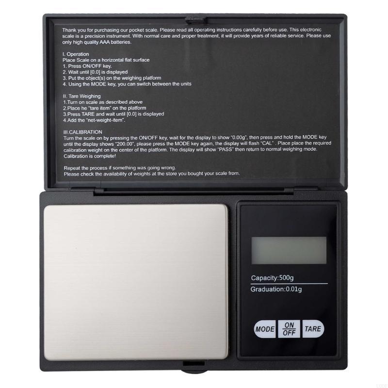 

Household Kitchen Scale Baking Scale Measuring Tool StainlessSteel Platform