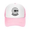 Capsule Corp Netz-Baseballkappe Unisex Hip-Hop Snapback Kappen Sommer Atmungsaktiv Sonnenschutzmütze Anime DBZ Trucker Verstellbare Hüte