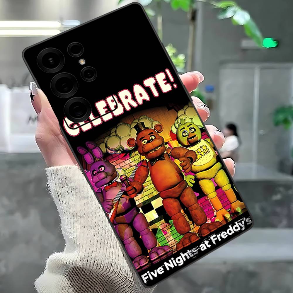 

Five-Nights-At-Freddys Phone Case For Samsung S 24 Fe 25 Ultra Plus 20 Lite 21 30 22 23 24 22 Ultra 5G Fundas Samsung S30 Ultra 5G