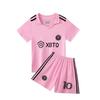 23-24 Miami Casa Rosa No. 10 Club Abbigliamento Autunnale Abbigliamento da Calcio Abbigliamento per Adulti e Bambini Taglia 14-2XL