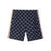 Gucci Side Contrast Striped Jacquard Shorts For Men Blue Men's 474632-X9V05-4245