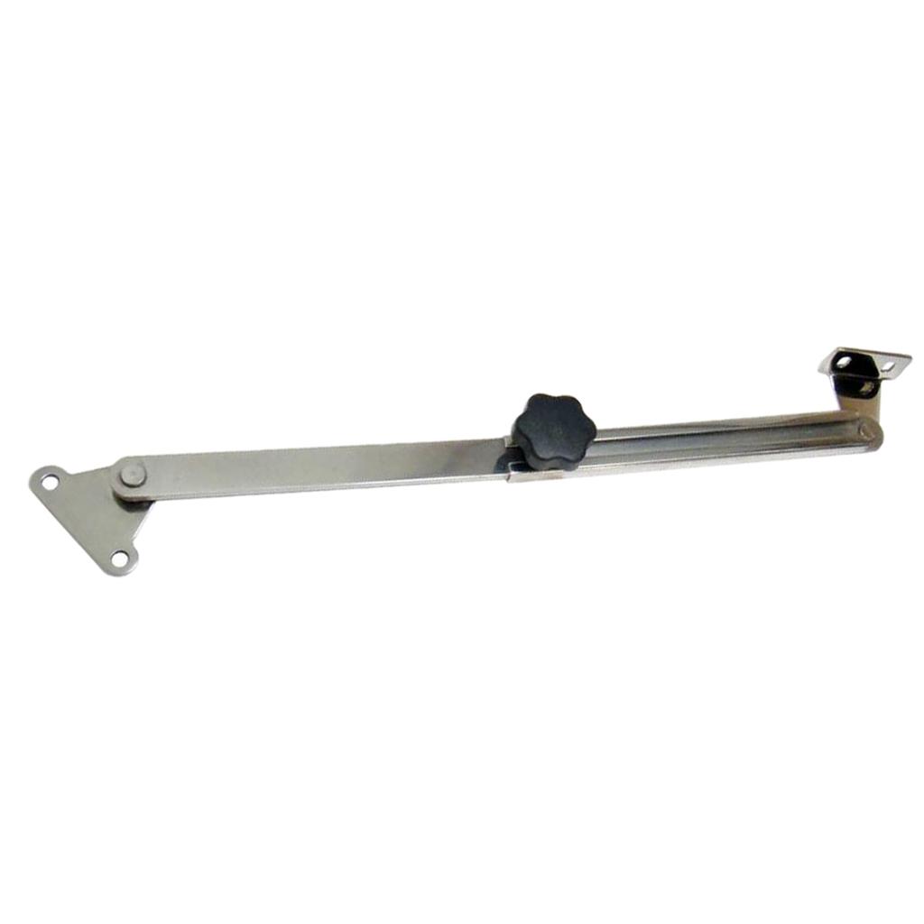 2x 8" Stainless Steel Boat Lock Hatch Deck Hinge Adjustable Latch Fastener