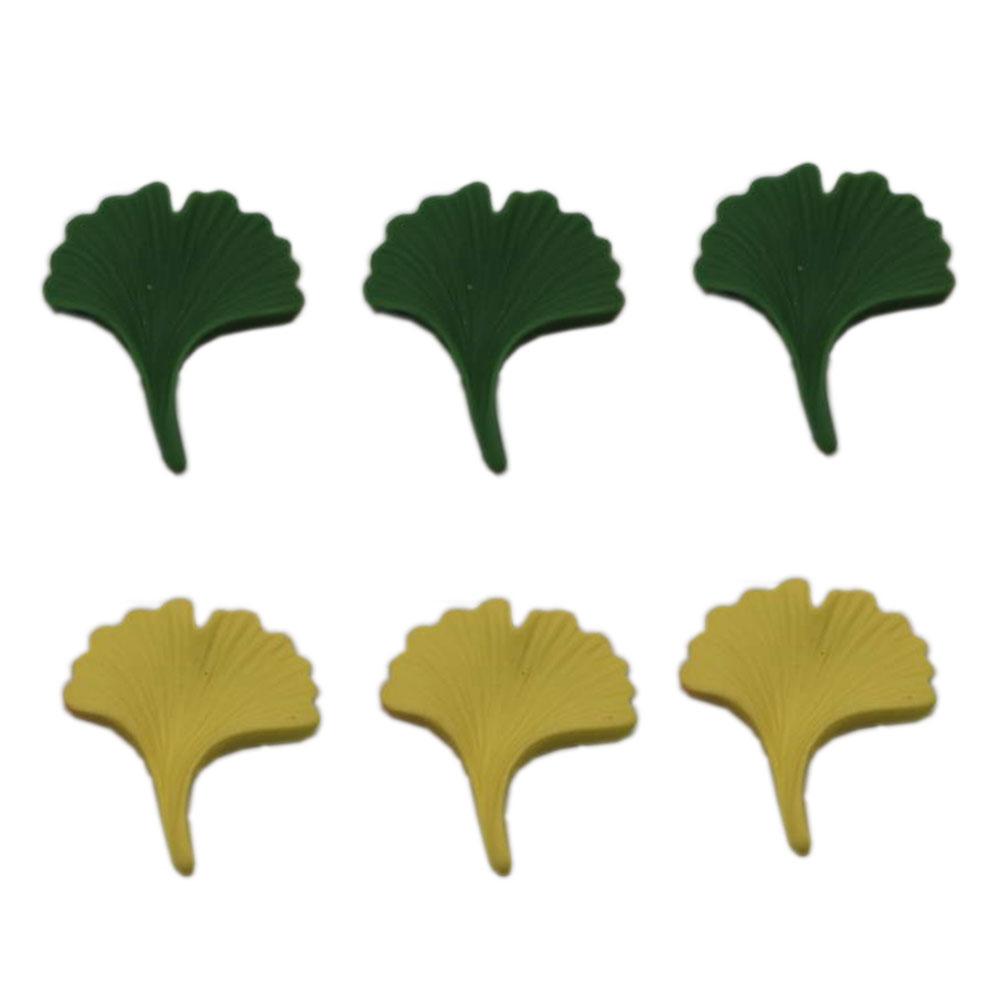 Fall Theme Leaves Series Miniature Flat Back Resin Cabochons for Scrapbooking DIY Home Decor Craft Accessories