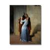 Italien Francesco Hayez Kiss-Il Bacio Leinwandmalerei Poster und Drucke Wandkunst Bild für Wohnzimmer Dekor Cuadros