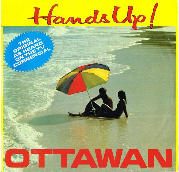 

7-дюймовая пластинка OTTAWAN Hands Up AT369 Attic 1987 Канада Танцевальная Электроника Б/у