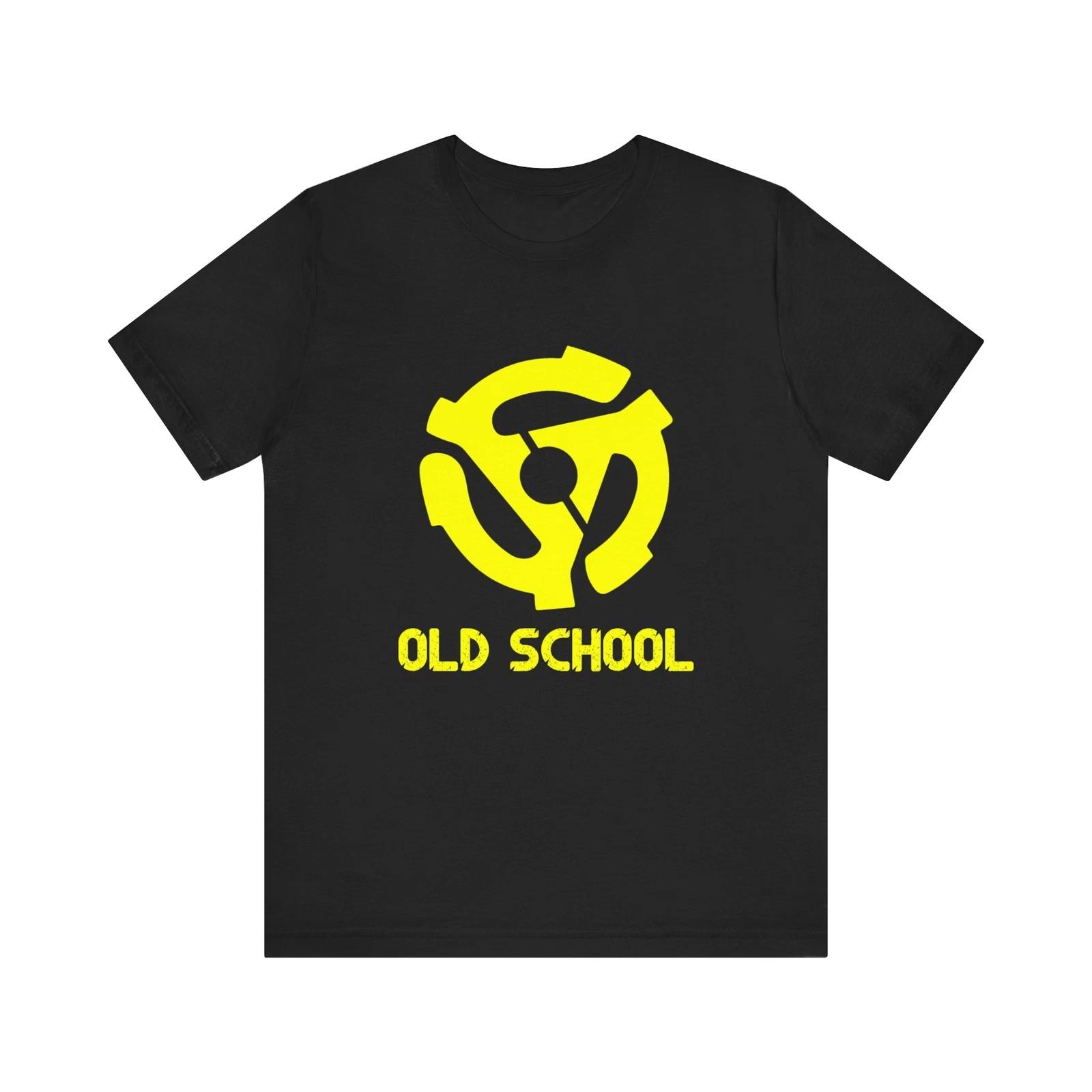 45 RPM Record Adapter T shirt Vintage Tee Shirt 1970s Retro Style Unisex Shirt S