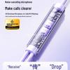 2025 Wired Over-Ear Bone Conduction Earbuds, Clip-On, Type-C, Comfortable Long Wear, High-Fidelity Sound